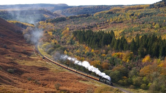 北约克荒原小火车攻略North Yorkshire Moors Railway